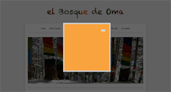 Desktop Screenshot of bosquedeoma.com